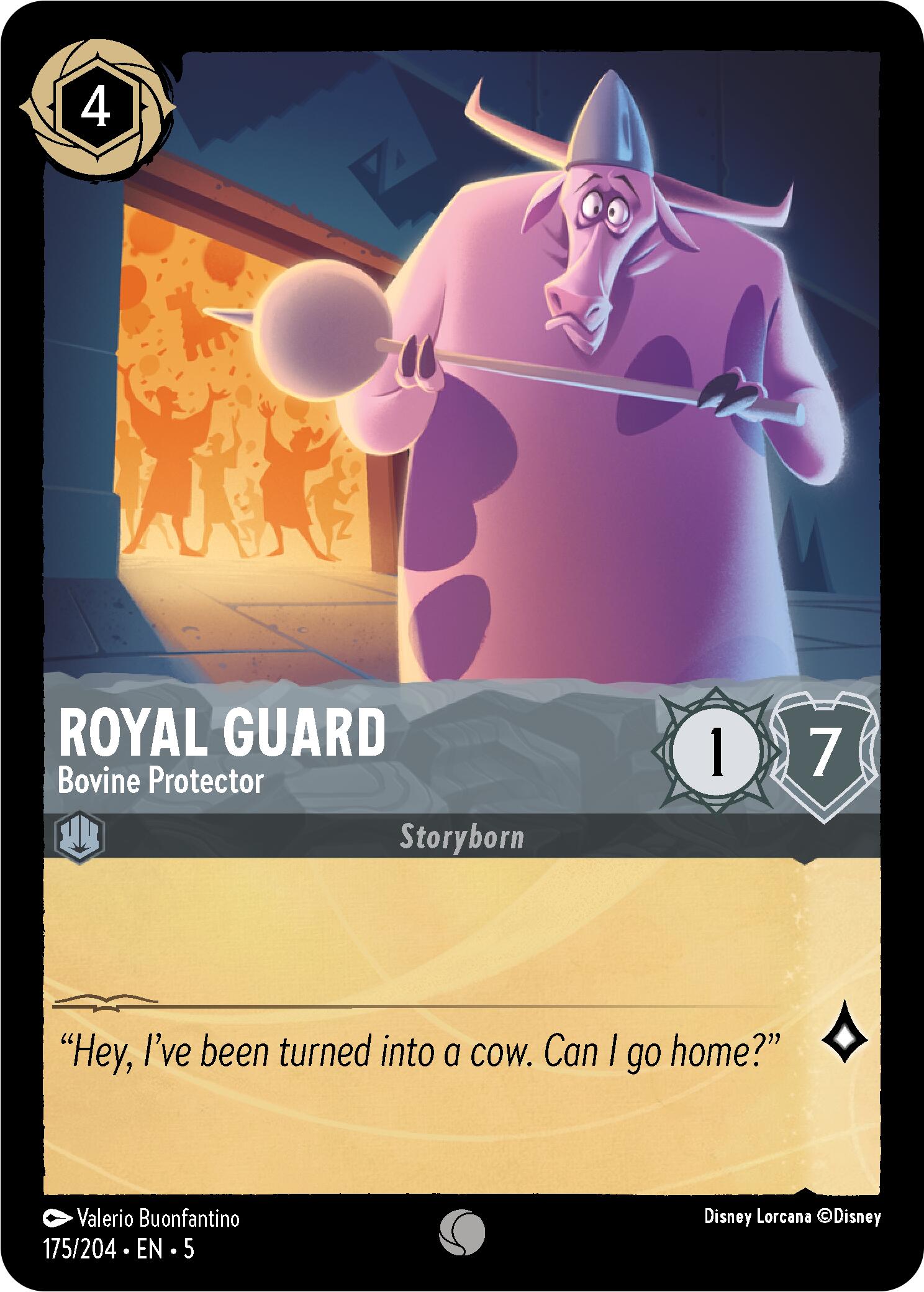 Royal Guard - Bovine Protector (175/204) [Shimmering Skies] | Infinity Cards & Collectibles