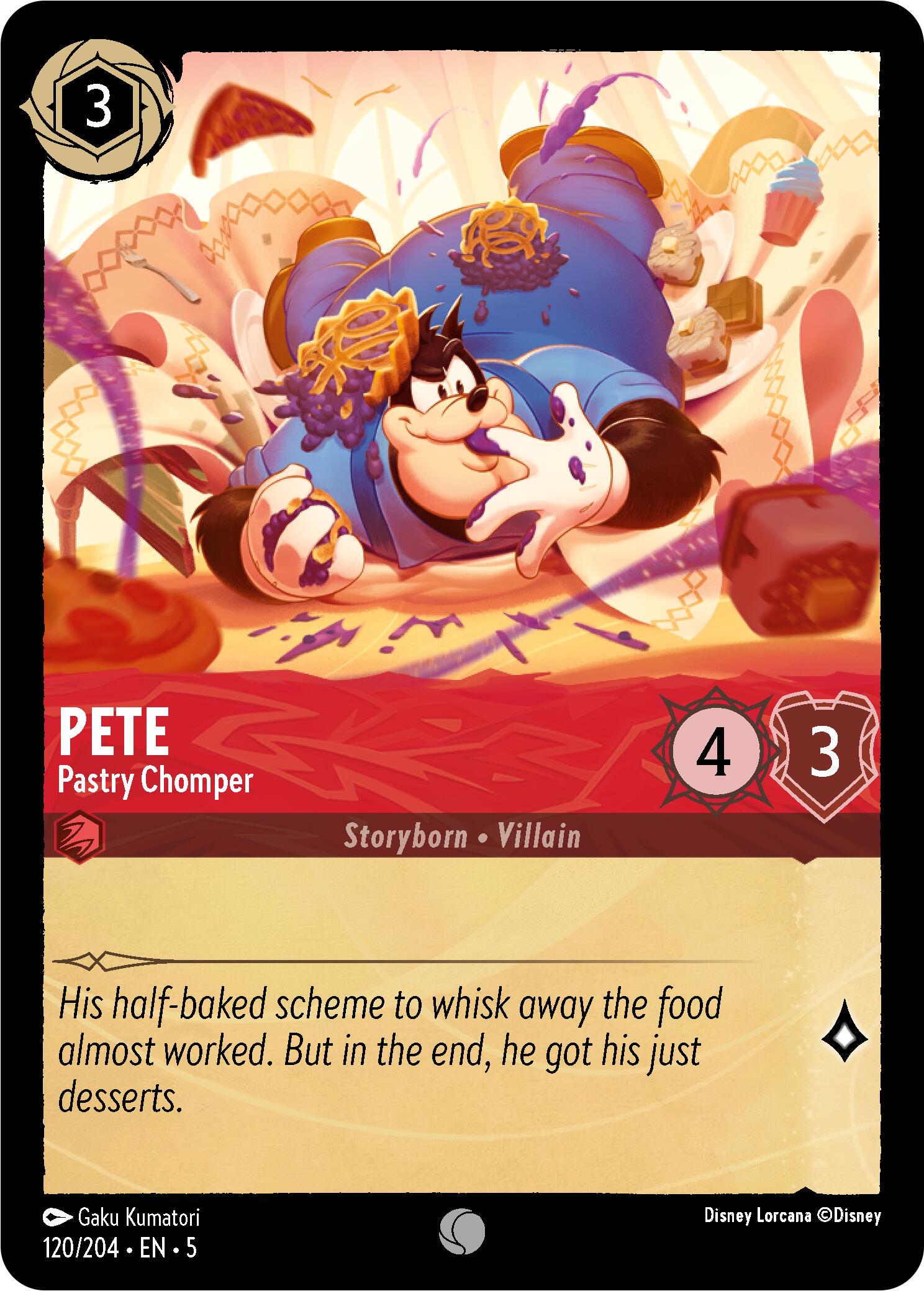 Pete - Pastry Chomper (120/204) [Shimmering Skies] | Infinity Cards & Collectibles