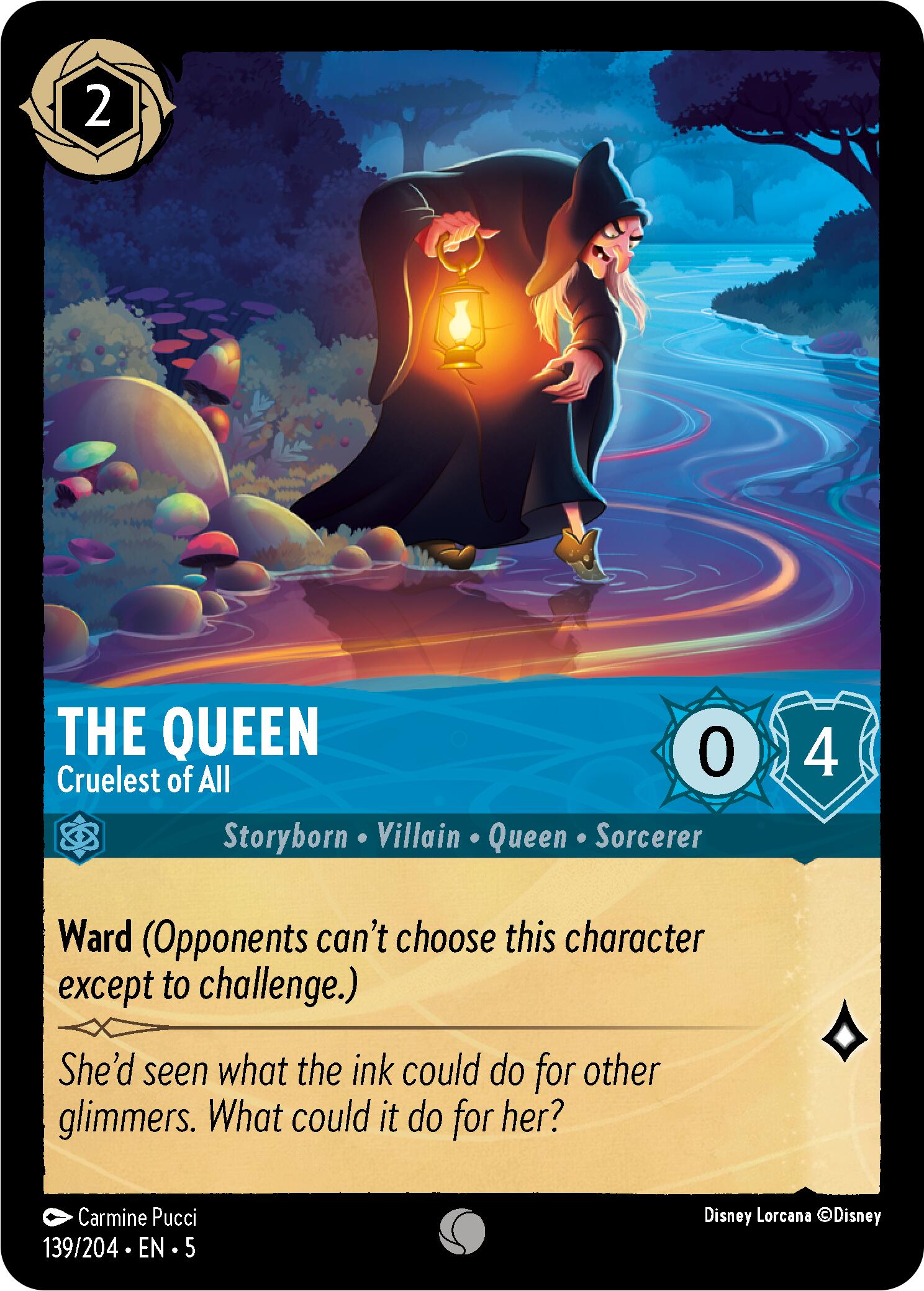 The Queen - Cruelest of All (139/204) [Shimmering Skies] | Infinity Cards & Collectibles
