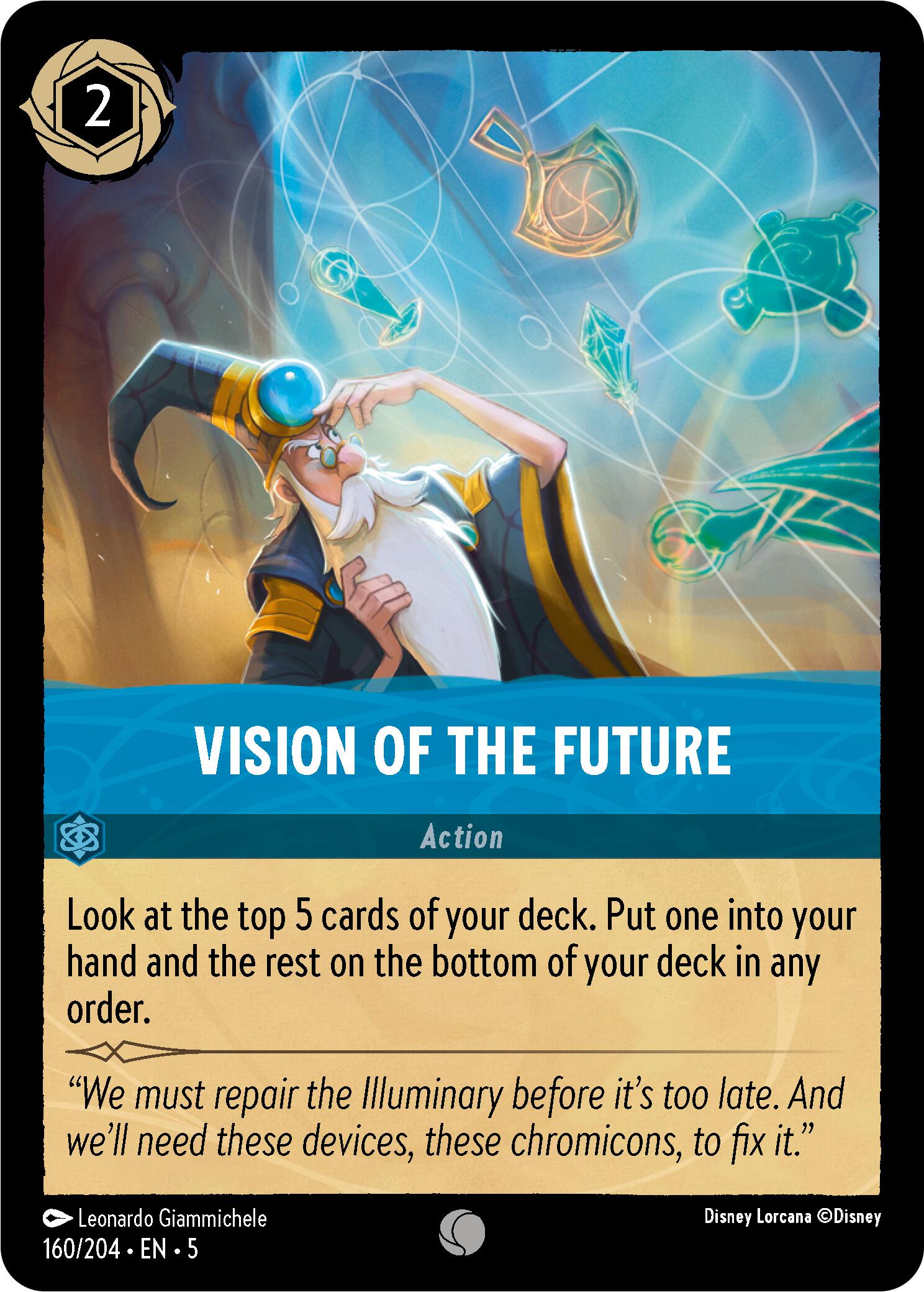 Vision of the Future (160/204) [Shimmering Skies] | Infinity Cards & Collectibles