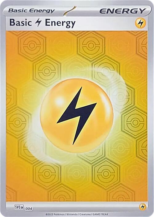 Basic Lightning Energy (004) [Scarlet & Violet: Shrouded Fable] | Infinity Cards & Collectibles