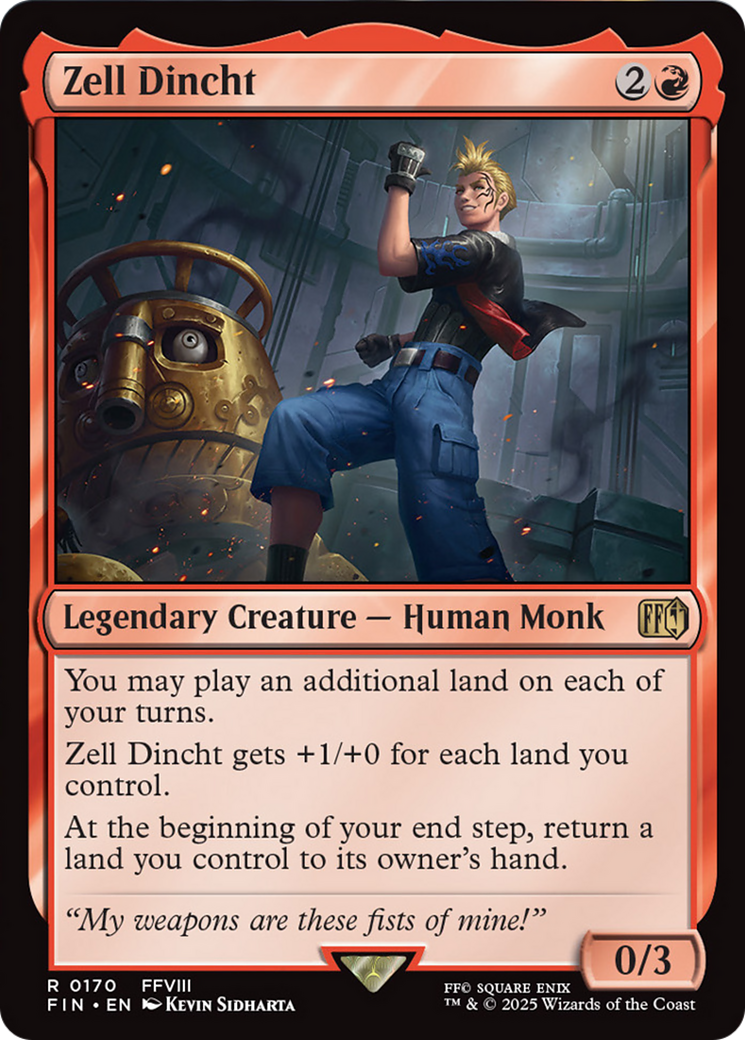 Zell Dincht [FINAL FANTASY] | Infinity Cards & Collectibles