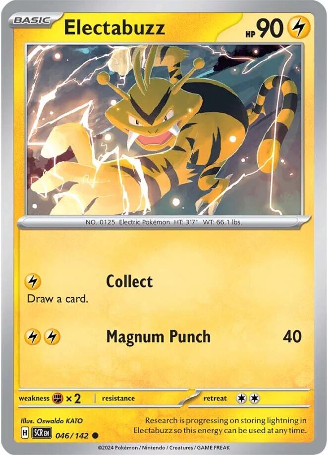Electabuzz (046/142) [Scarlet & Violet: Stellar Crown] | Infinity Cards & Collectibles
