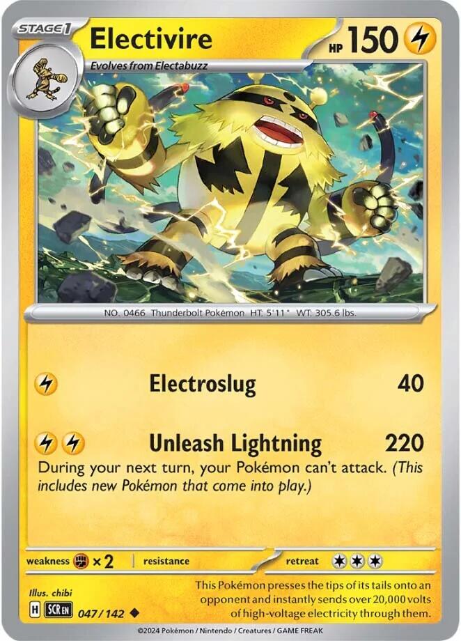 Electivire (047/142) [Scarlet & Violet: Stellar Crown] | Infinity Cards & Collectibles