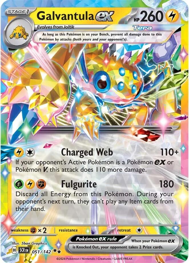 Galvantula ex (051/142) [Scarlet & Violet: Stellar Crown] | Infinity Cards & Collectibles