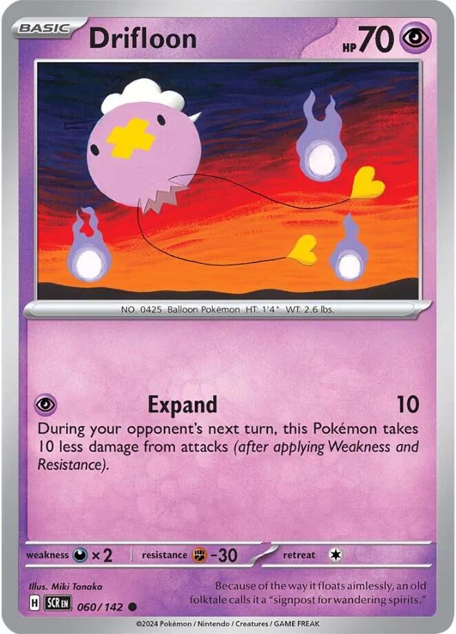 Drifloon (060/142) [Scarlet & Violet: Stellar Crown] | Infinity Cards & Collectibles