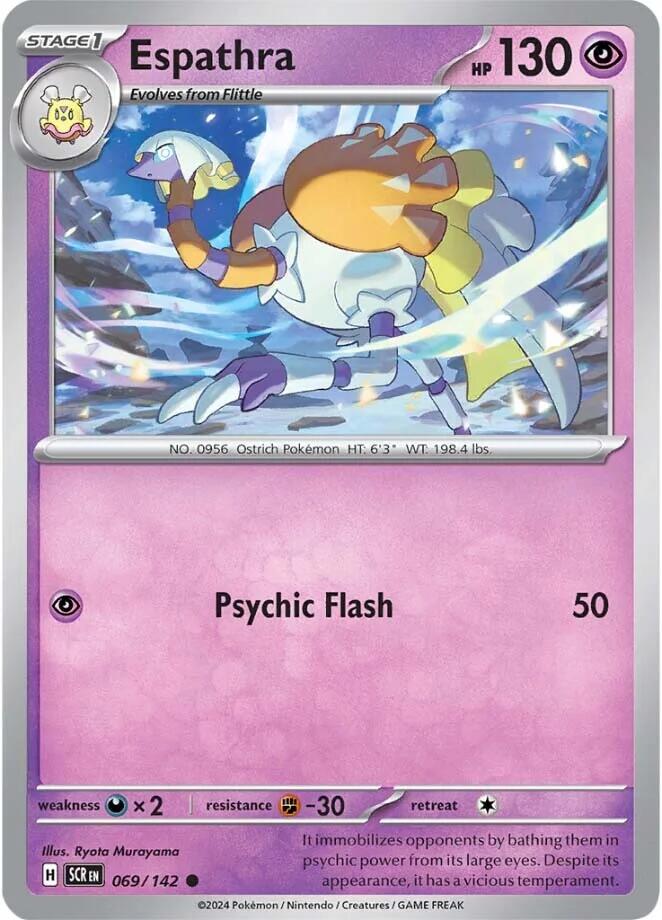 Espathra (069/142) [Scarlet & Violet: Stellar Crown] | Infinity Cards & Collectibles