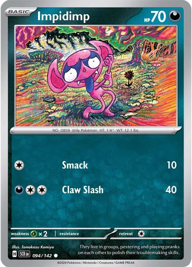 Impidimp (094/142) [Scarlet & Violet: Stellar Crown] | Infinity Cards & Collectibles