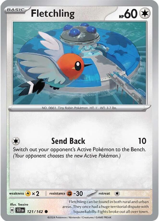 Fletchling (121/142) [Scarlet & Violet: Stellar Crown] | Infinity Cards & Collectibles