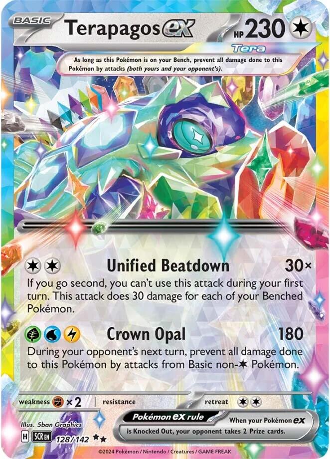 Terapagos ex (128/142) [Scarlet & Violet: Stellar Crown] | Infinity Cards & Collectibles