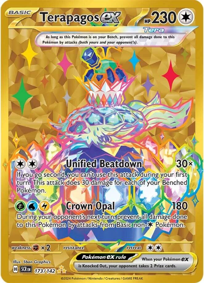 Terapagos ex (173/142) [Scarlet & Violet: Stellar Crown] | Infinity Cards & Collectibles