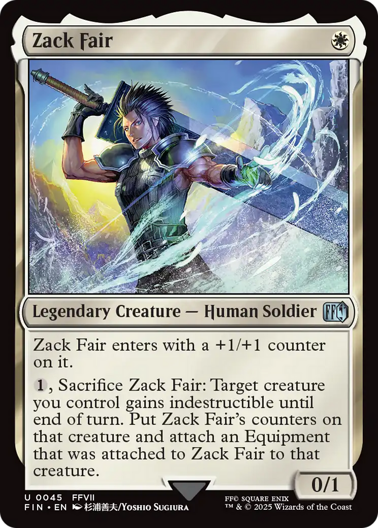 Zack Fair [FINAL FANTASY] | Infinity Cards & Collectibles