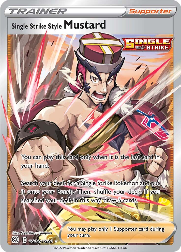 Single Strike Style Mustard (TG28/TG30) [Sword & Shield: Brilliant Stars] | Infinity Cards & Collectibles