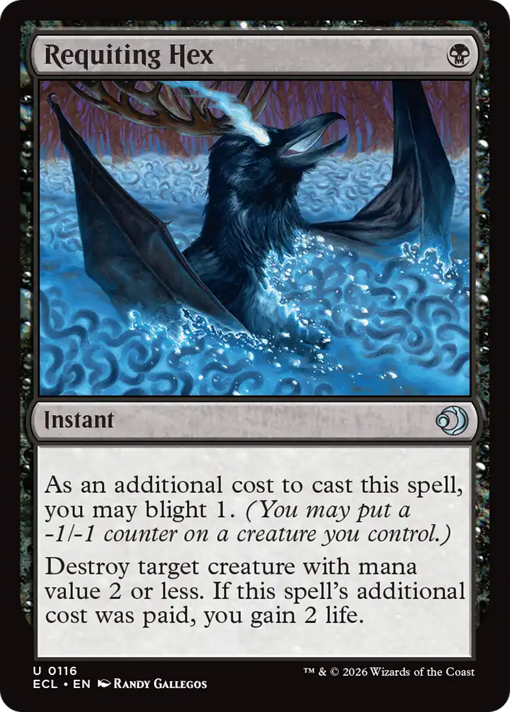 Requiting Hex [Lorwyn Eclipsed] | Infinity Cards & Collectibles