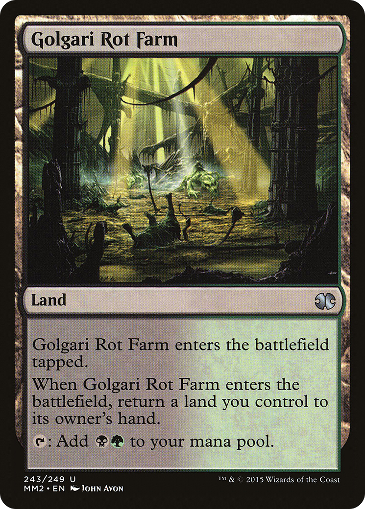 Golgari Rot Farm [Modern Masters 2015]
