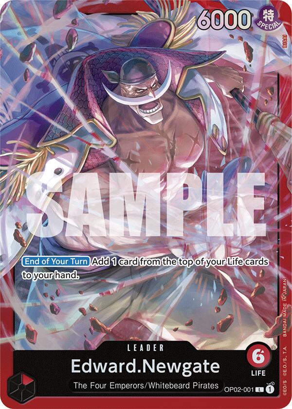 Edward.Newgate [Starter Deck: Red Edward.Newgate Paramount War]
