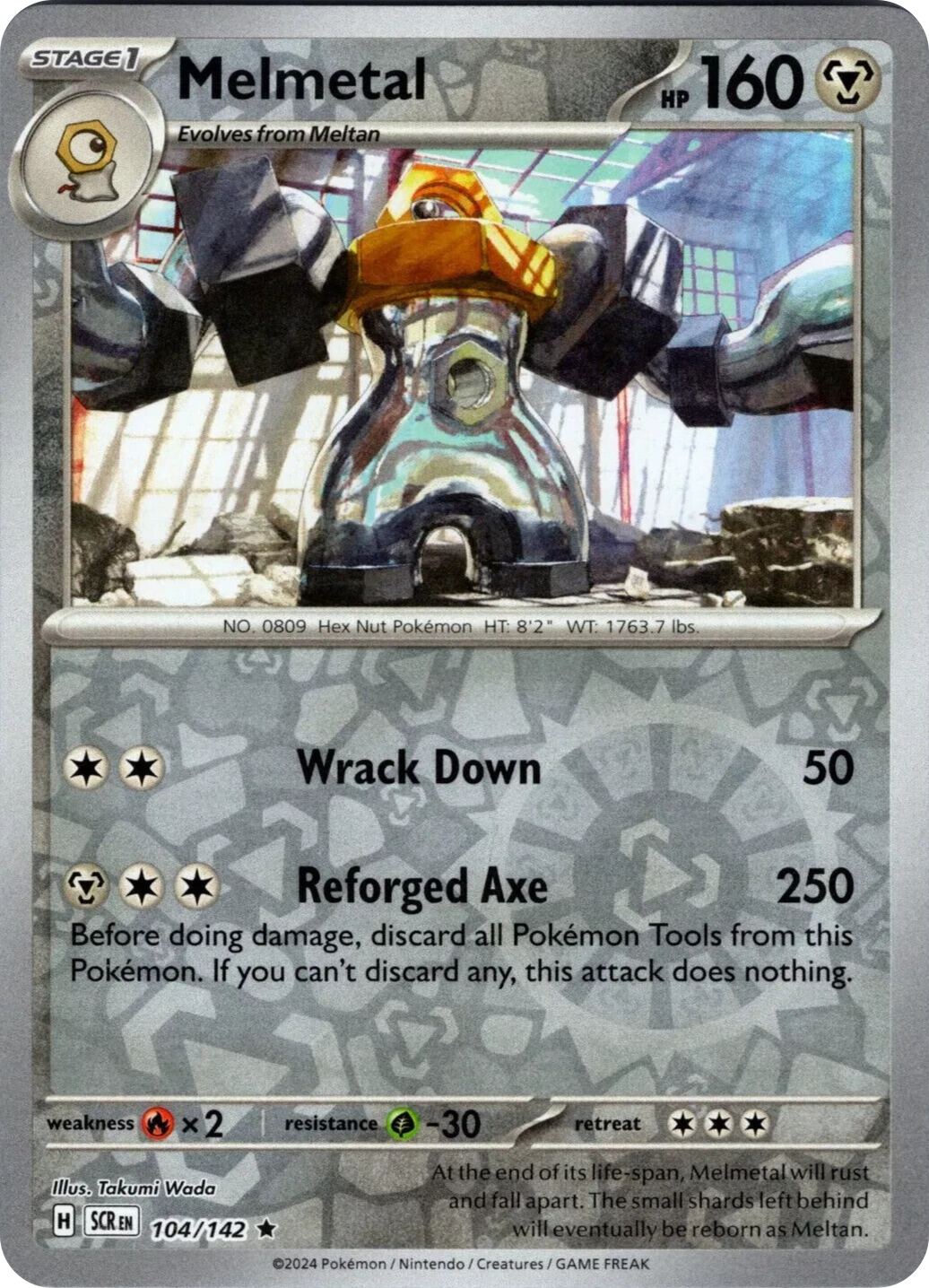 Melmetal (104/142) [Scarlet & Violet: Stellar Crown] | Infinity Cards & Collectibles