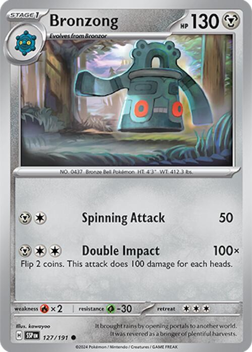 Bronzong (127/191) [Scarlet & Violet: Surging Sparks] | Infinity Cards & Collectibles