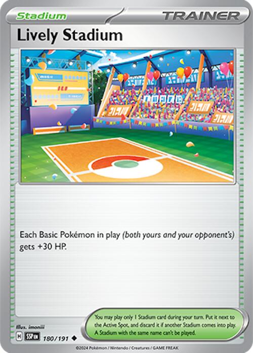 Lively Stadium (180/191) [Scarlet & Violet: Surging Sparks] | Infinity Cards & Collectibles