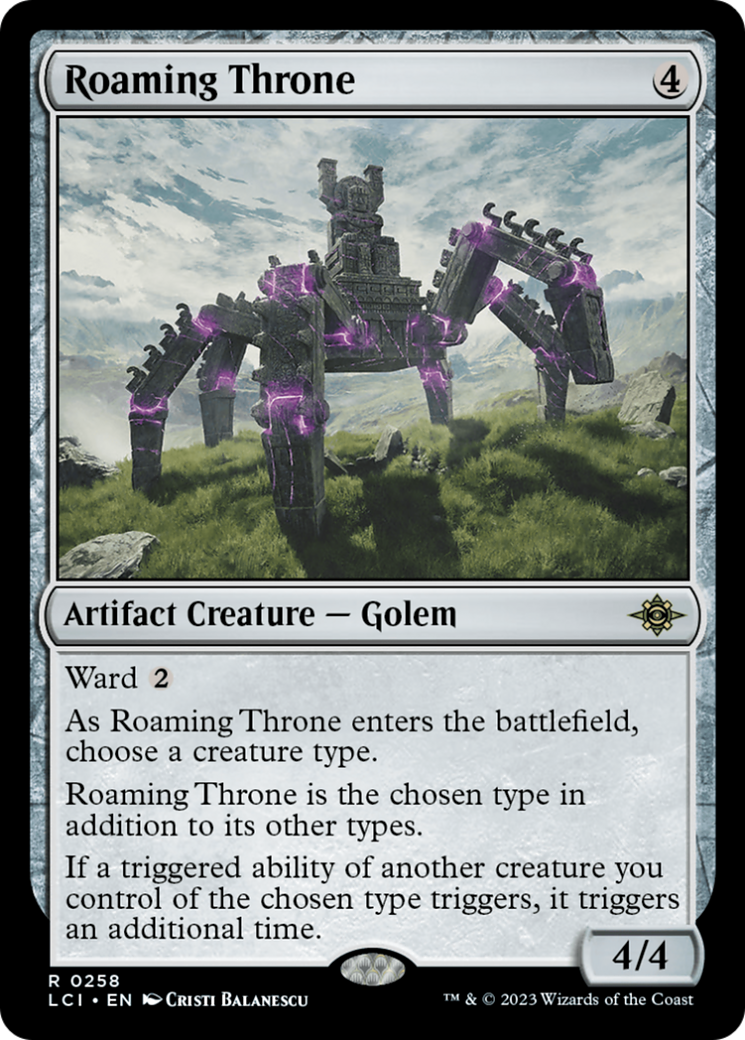 Roaming Throne [The Lost Caverns of Ixalan] | Infinity Cards & Collectibles