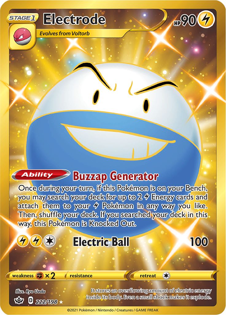 Electrode (222/198) [Sword & Shield: Chilling Reign] | Infinity Cards & Collectibles