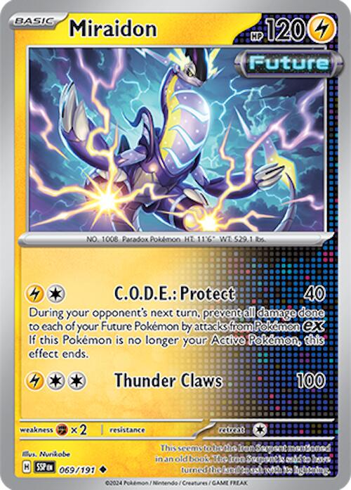 Miraidon (069/191) [Scarlet & Violet: Surging Sparks] | Infinity Cards & Collectibles