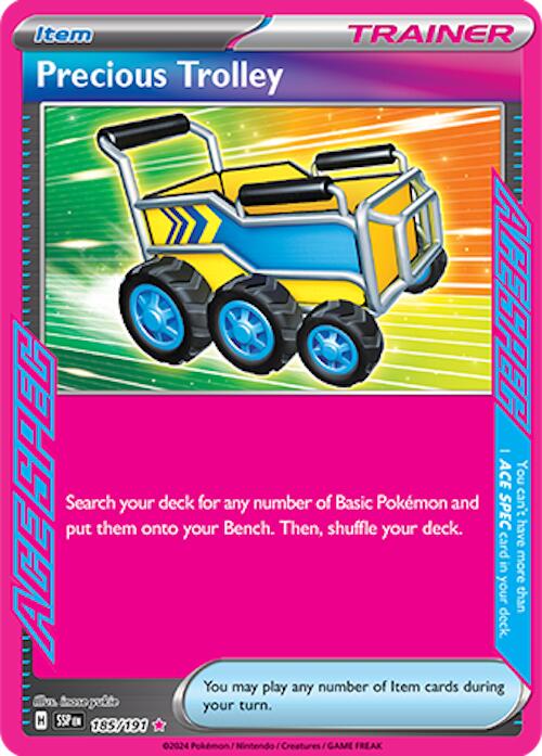 Precious Trolley (185/191) [Scarlet & Violet: Surging Sparks] | Infinity Cards & Collectibles