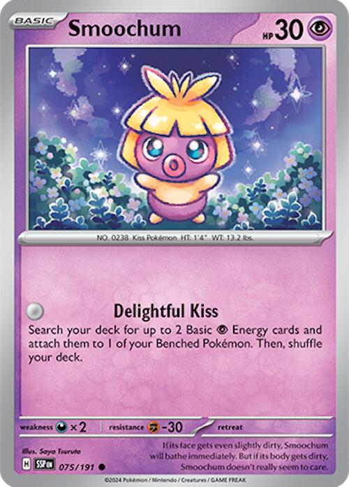 Smoochum (075/191) [Scarlet & Violet: Surging Sparks] | Infinity Cards & Collectibles
