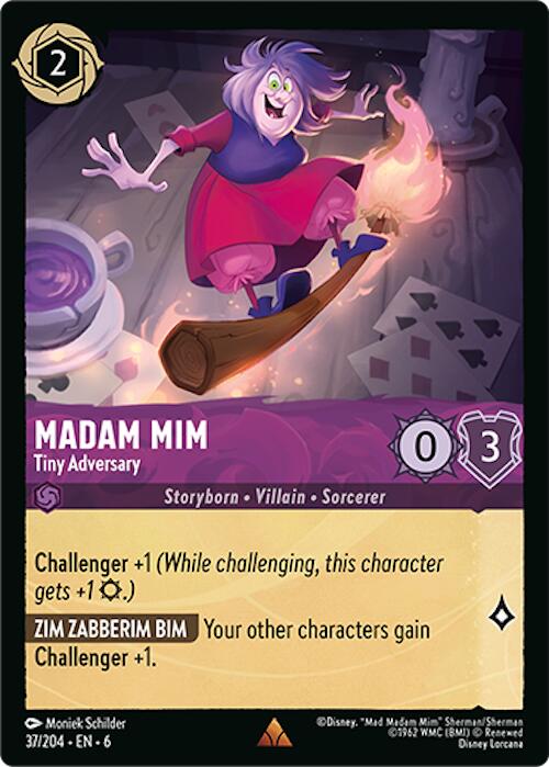 Madam Mim - Tiny Adversary (37/204) [Azurite Sea] | Infinity Cards & Collectibles