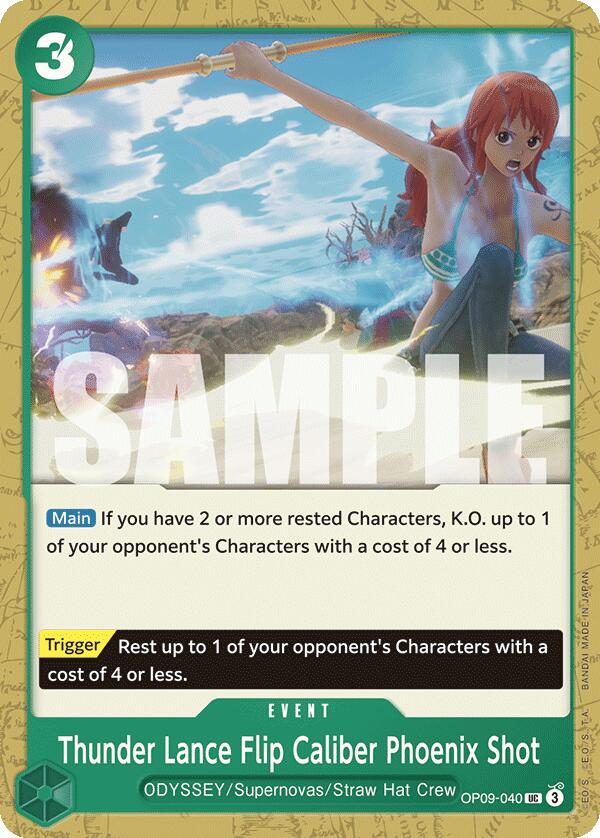 Thunder Lance Flip Caliber Phoenix Shot [Emperors in the New World] | Infinity Cards & Collectibles