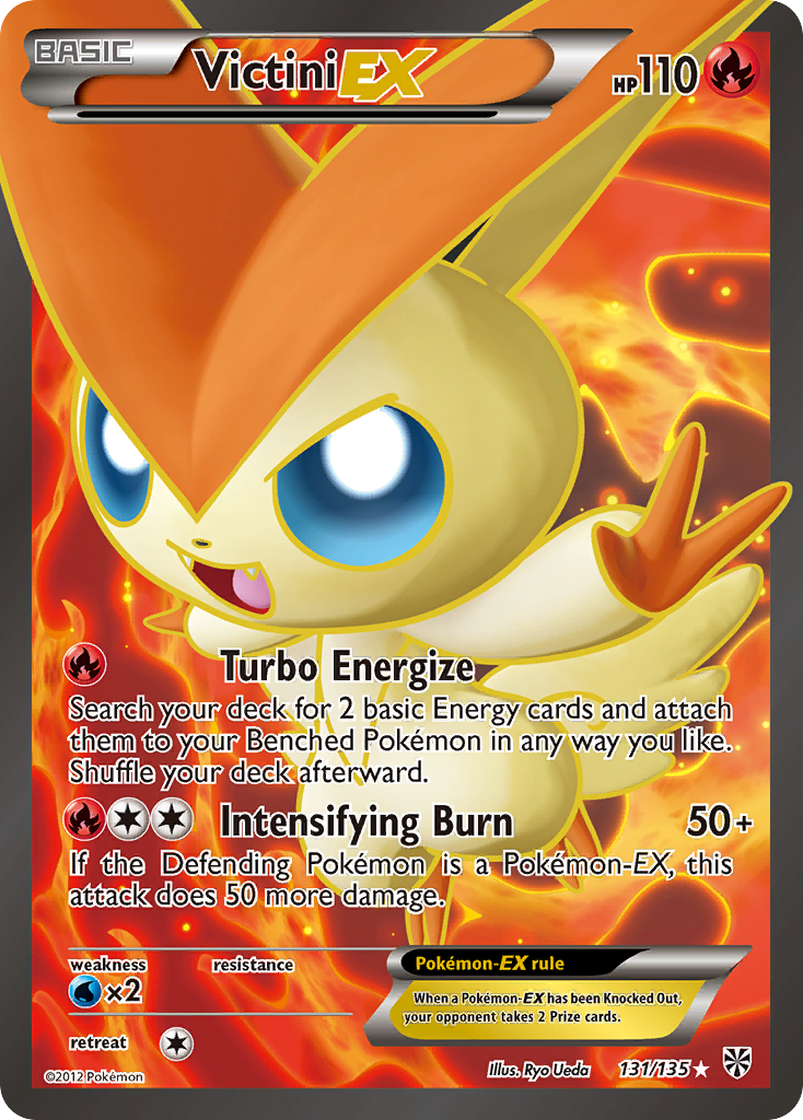 Victini EX (131/135) [Black & White: Plasma Storm] | Infinity Cards & Collectibles