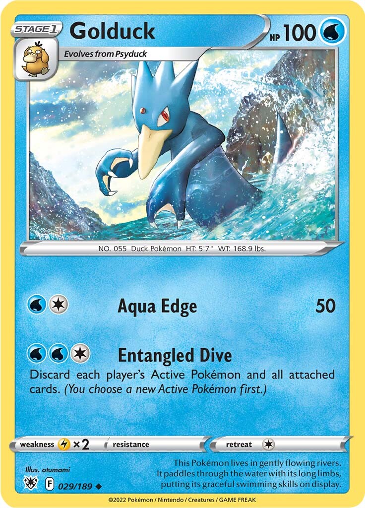 Golduck (029/189) [Sword & Shield: Astral Radiance] | Infinity Cards & Collectibles