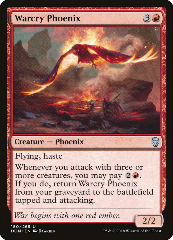 Warcry Phoenix [Dominaria] | Infinity Cards & Collectibles