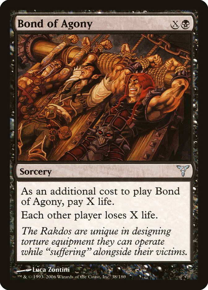 Bond of Agony [Dissension] | Infinity Cards & Collectibles