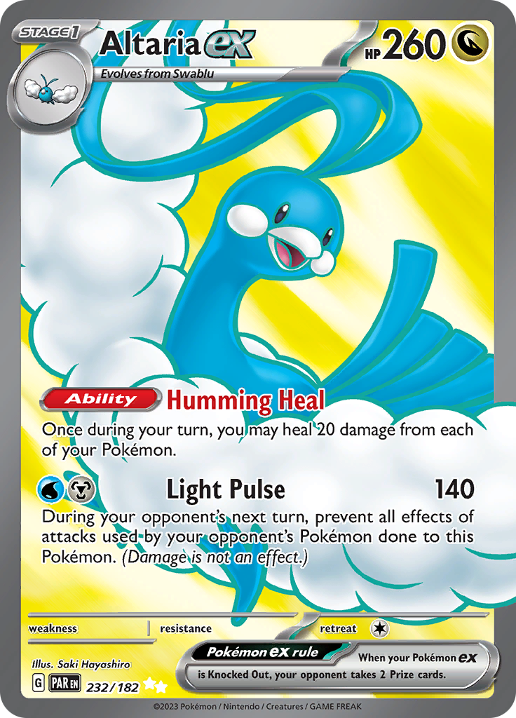 Altaria ex (232/182) [Scarlet & Violet: Paradox Rift] | Infinity Cards & Collectibles