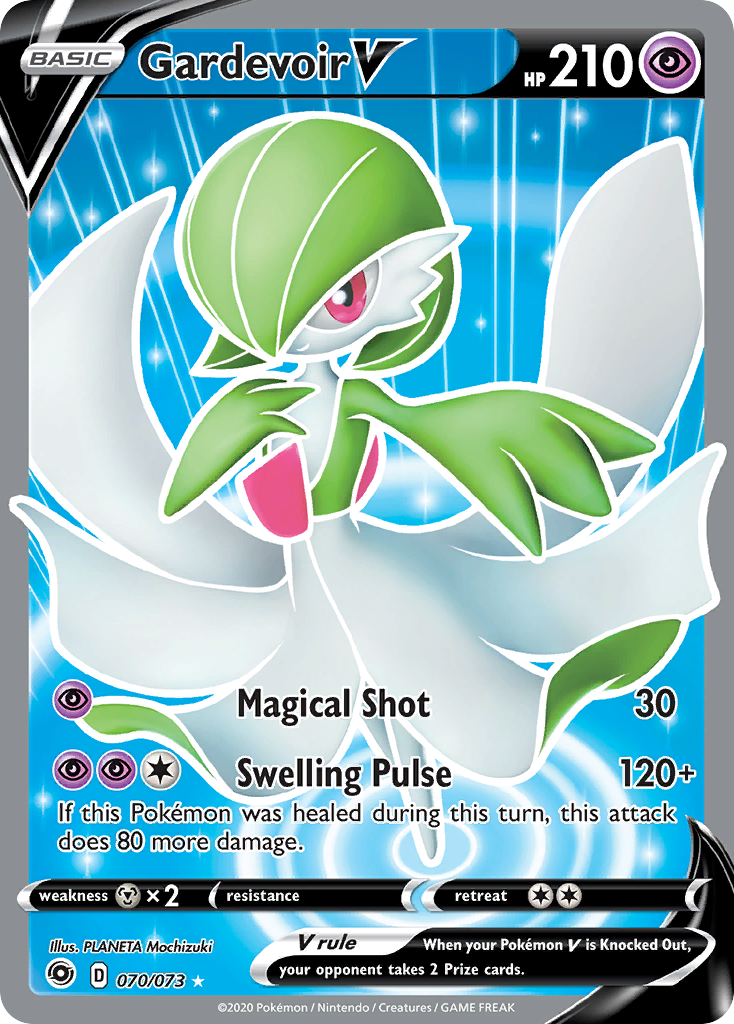 Gardevoir V (070/073) [Sword & Shield: Champion's Path] | Infinity Cards & Collectibles