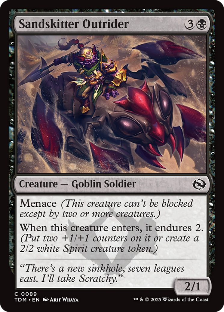 Sandskitter Outrider [Tarkir: Dragonstorm] | Infinity Cards & Collectibles