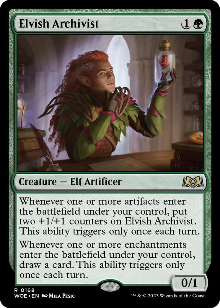 Elvish Archivist [Wilds of Eldraine] | Infinity Cards & Collectibles