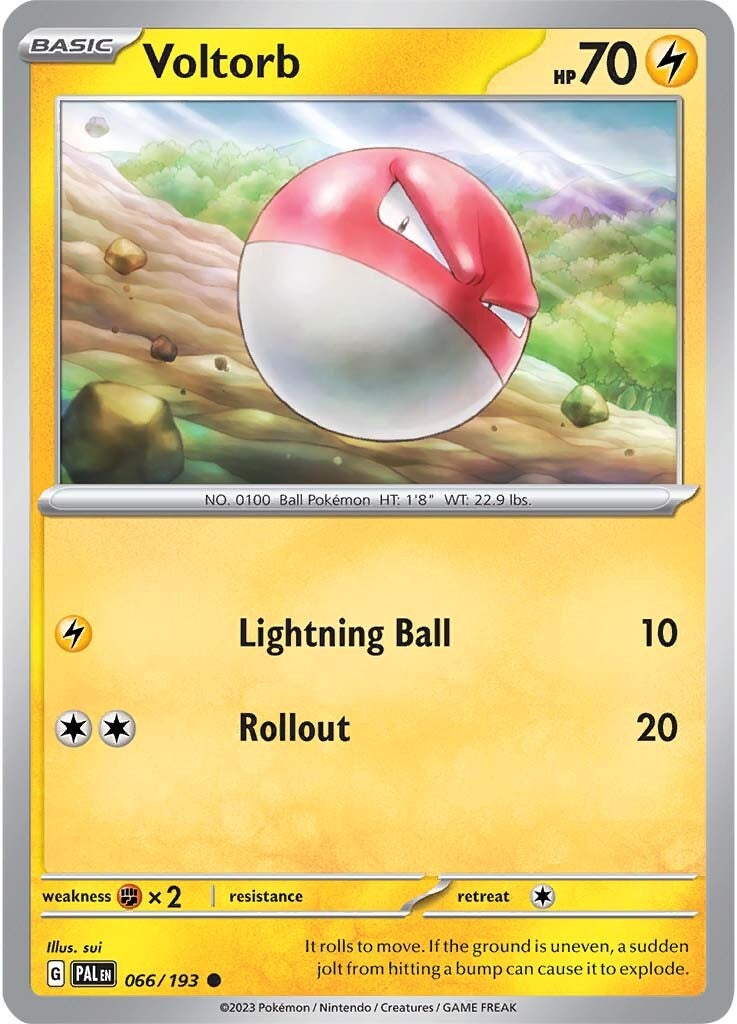 Voltorb (066/193) [Scarlet & Violet: Paldea Evolved] | Infinity Cards & Collectibles