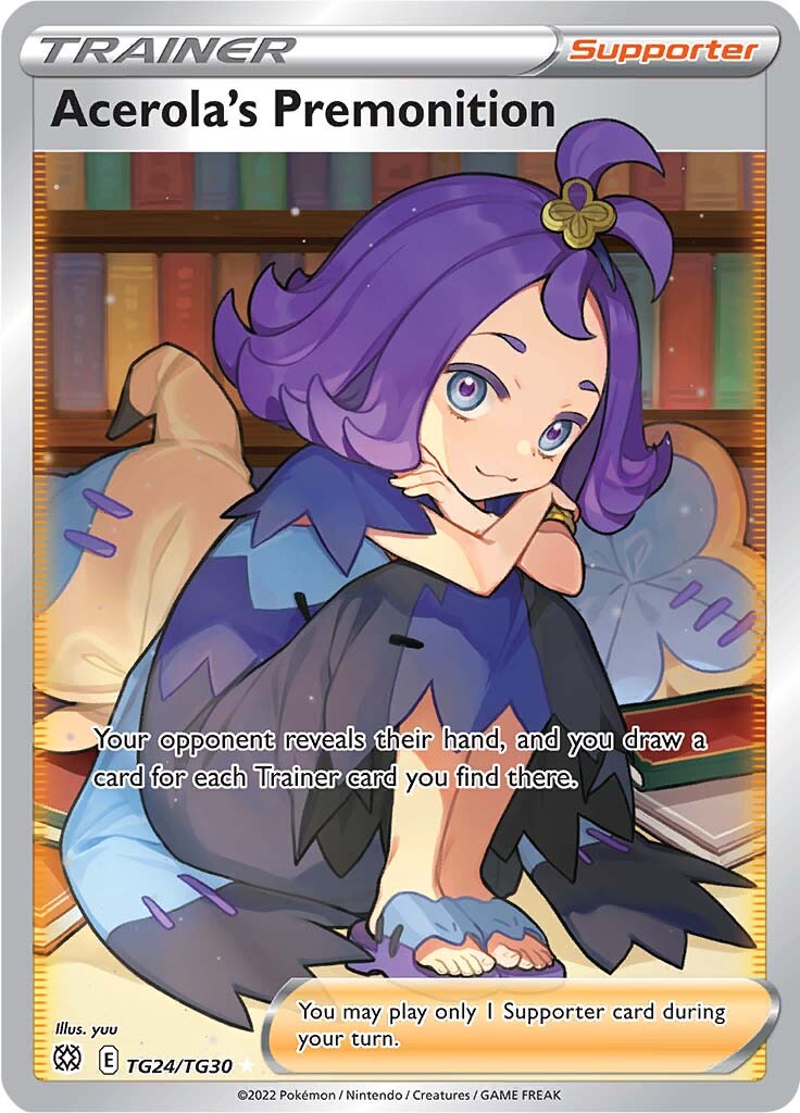 Acerola's Premonition (TG24/TG30) [Sword & Shield: Brilliant Stars] | Infinity Cards & Collectibles