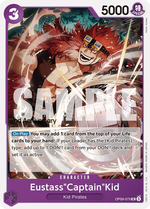 Eustass"Captain"Kid [Emperors in the New World: 2nd Anniversary Tournament Cards] | Infinity Cards & Collectibles