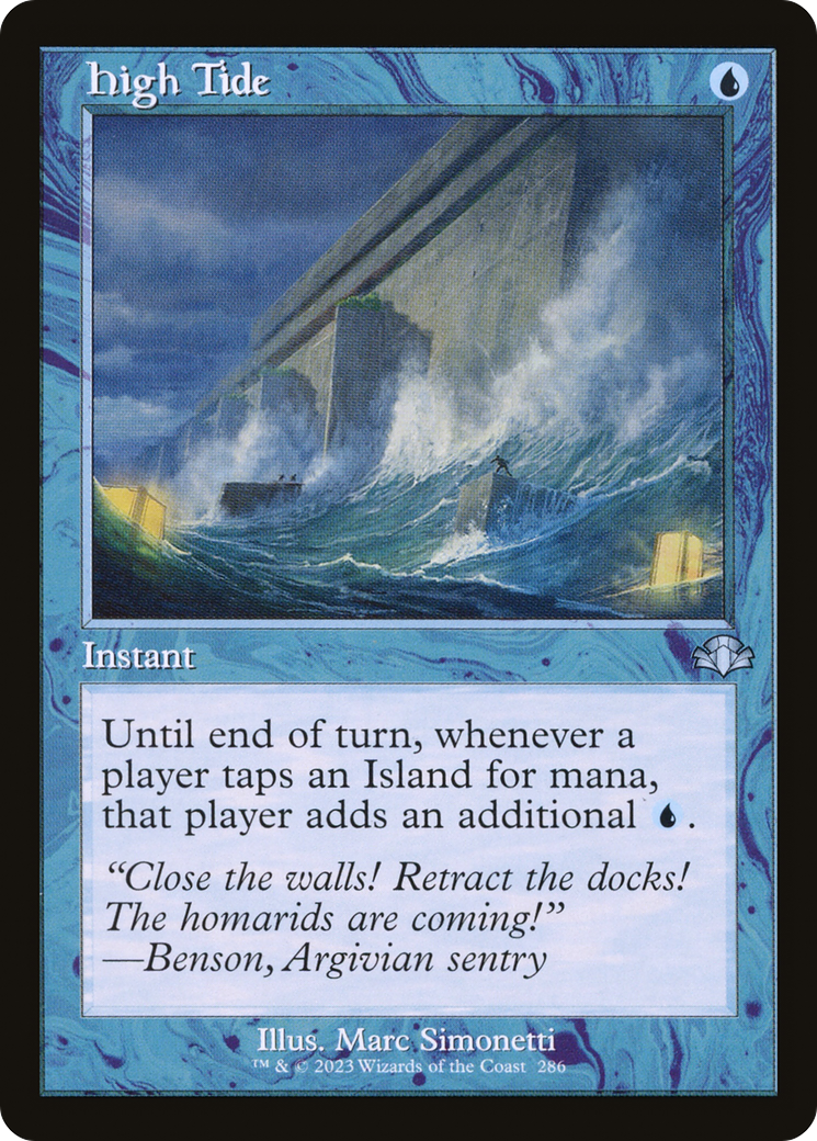 High Tide (Retro) [Dominaria Remastered] | Infinity Cards & Collectibles