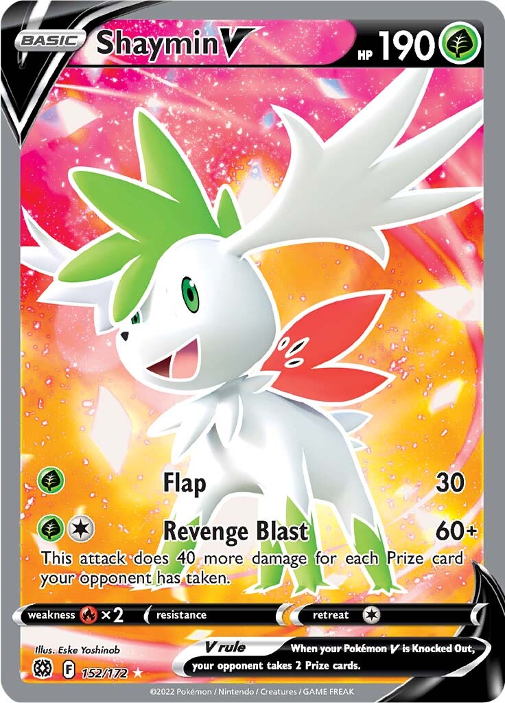 Shaymin V (152/172) [Sword & Shield: Brilliant Stars] | Infinity Cards & Collectibles