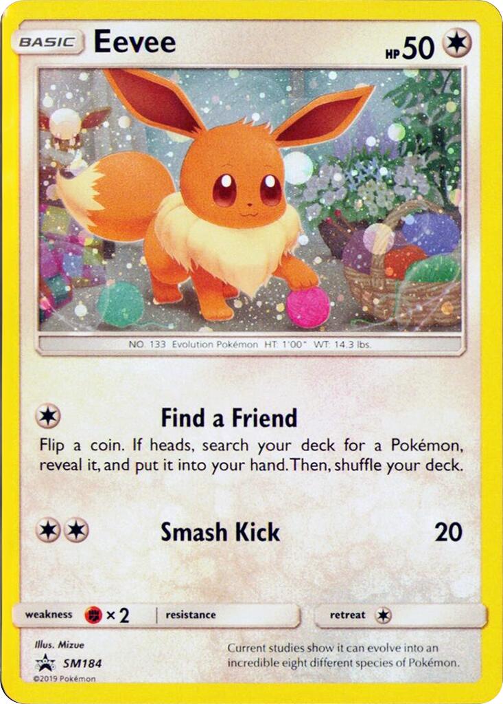 Eevee (SM184) (Cosmos Holo) [Sword & Shield: Black Star Promos] | Infinity Cards & Collectibles