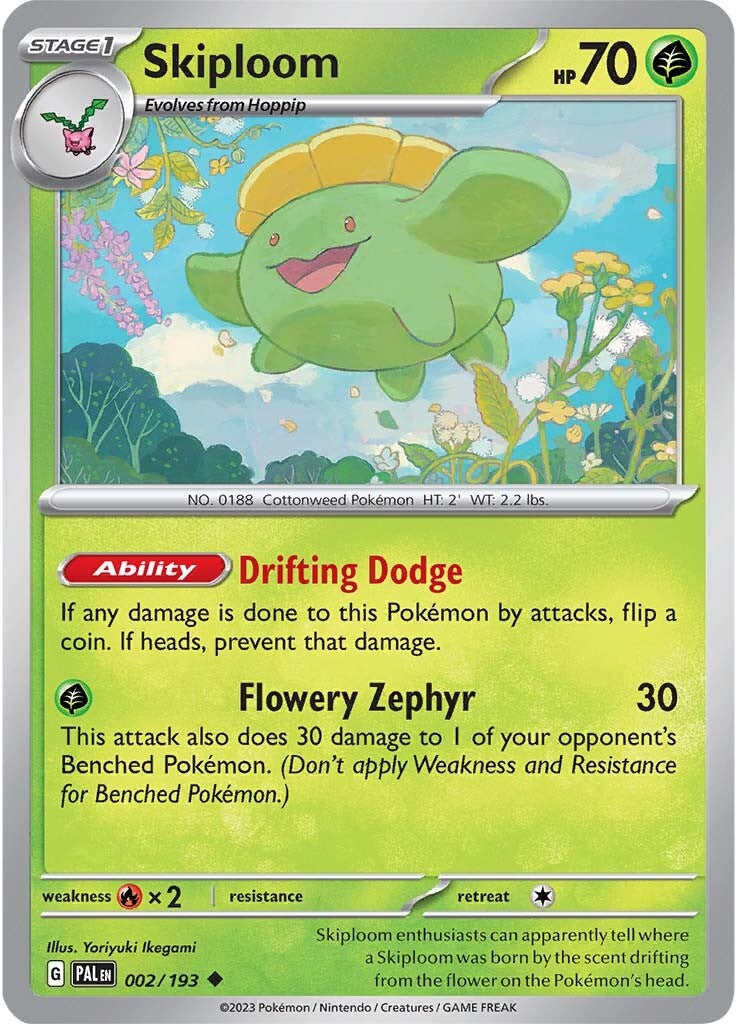 Skiploom (002/193) [Scarlet & Violet: Paldea Evolved] | Infinity Cards & Collectibles