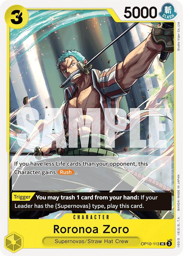 Roronoa Zoro (113) [Royal Blood] | Infinity Cards & Collectibles