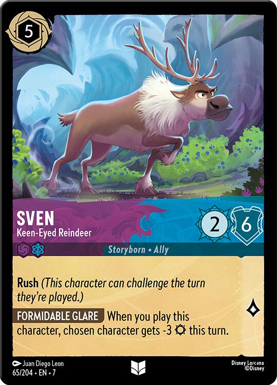Sven - Keen-Eyed Reindeer (65/204) [Archazia's Island] | Infinity Cards & Collectibles