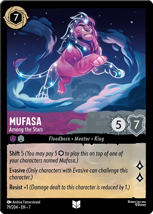 Mufasa - Among the Stars (79/204) [Archazia's Island] | Infinity Cards & Collectibles