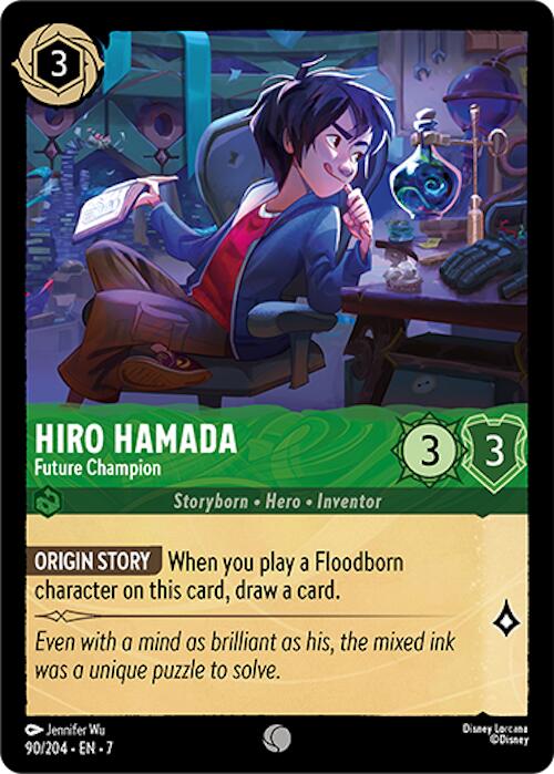 Hiro Hamada - Future Champion (90/204) [Archazia's Island] | Infinity Cards & Collectibles