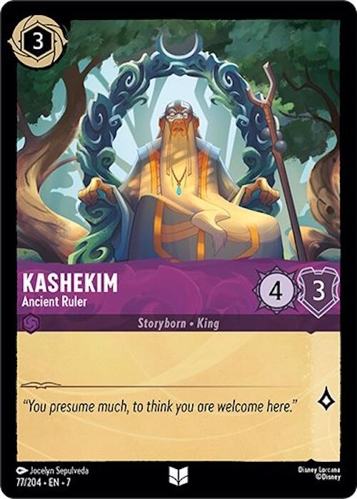 Kashekim - Ancient Ruler (77/204) [Archazia's Island] | Infinity Cards & Collectibles